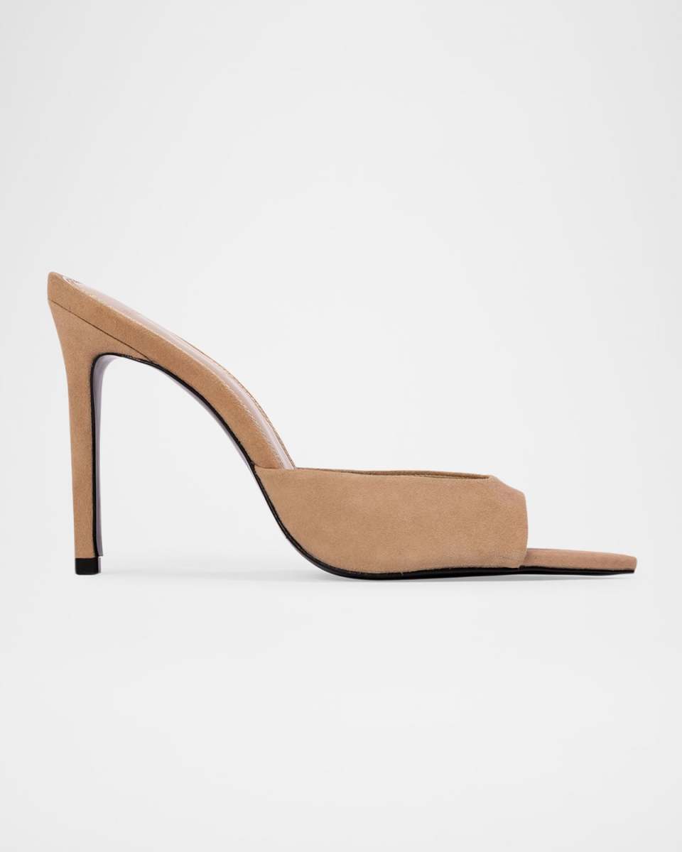 Brea Suede Stiletto Mules